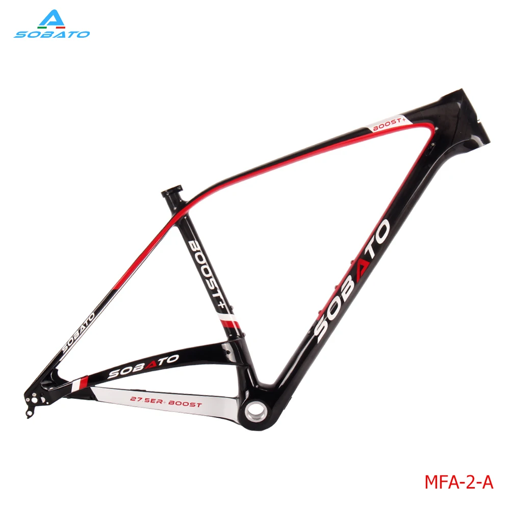 SOBATO MFA 29er hardtail bike ,full carbon MTB bike rigid MTB frame 29er plus mountain bike frame ,Mtb carbon frameset