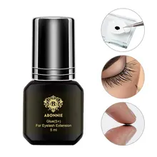 5 мл клей для наращивания ресниц 1-2s сухой клей для ресниц профессиональный клей для ресниц черный клей для удержания 5-7 недель MSDS клей
