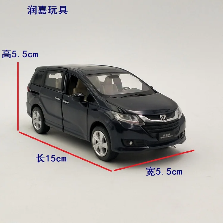 1:32 Honda Odyssey Six открытая дверь имитация сплава Модель автомобиля задний звуковой светильник Модель автомобиля игрушечный автомобиль