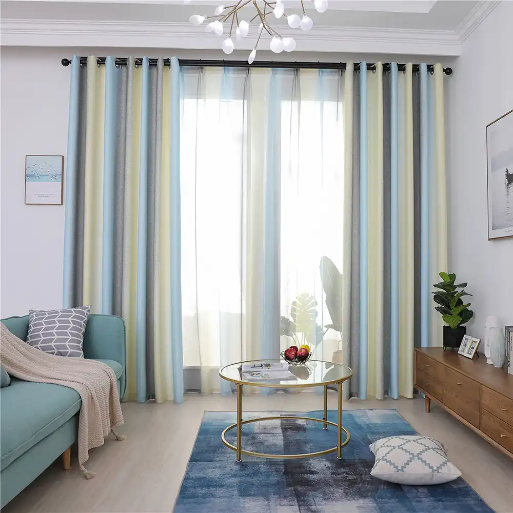 Urijk Modern Blackout Curtains For Living Room Bedroom