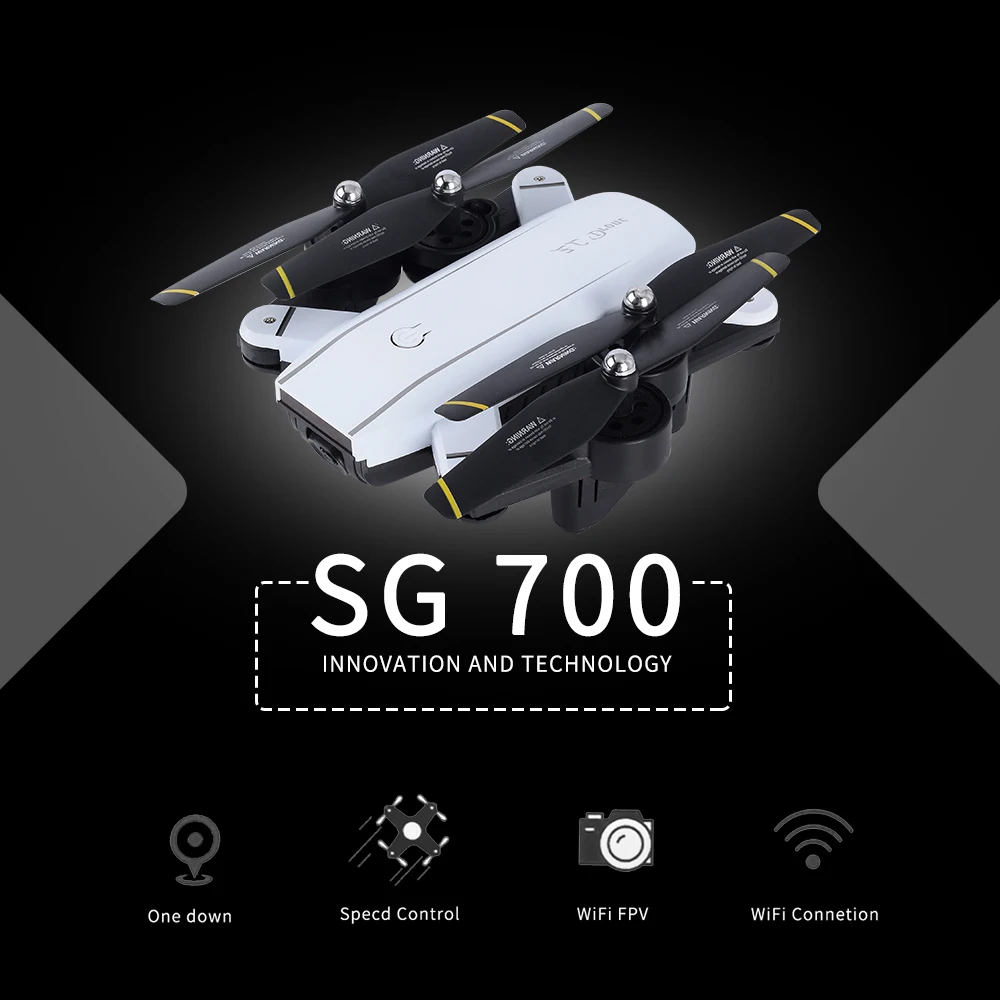 720 P SG700 Радиоуправляемый Дрон с Камера/без Cam Wi Fi FPV Складная селфи высота