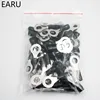 RV3.5-8 Black Ring insulated terminal cable Crimp Terminal suit 2.5-4mm2 Cable Wire Connector 100PCS/Pack RV3-8 RV ► Photo 2/2