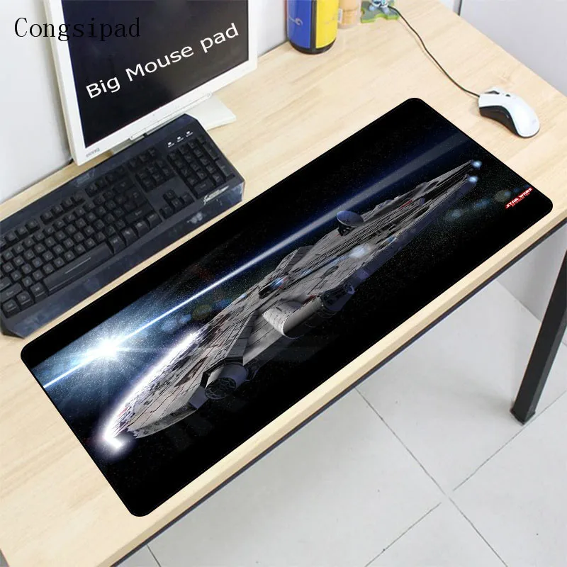  Congsipad Star Wars Keyboard Large MousePads Size for 400x900X2MM Speed Version Gaming Mousepad for