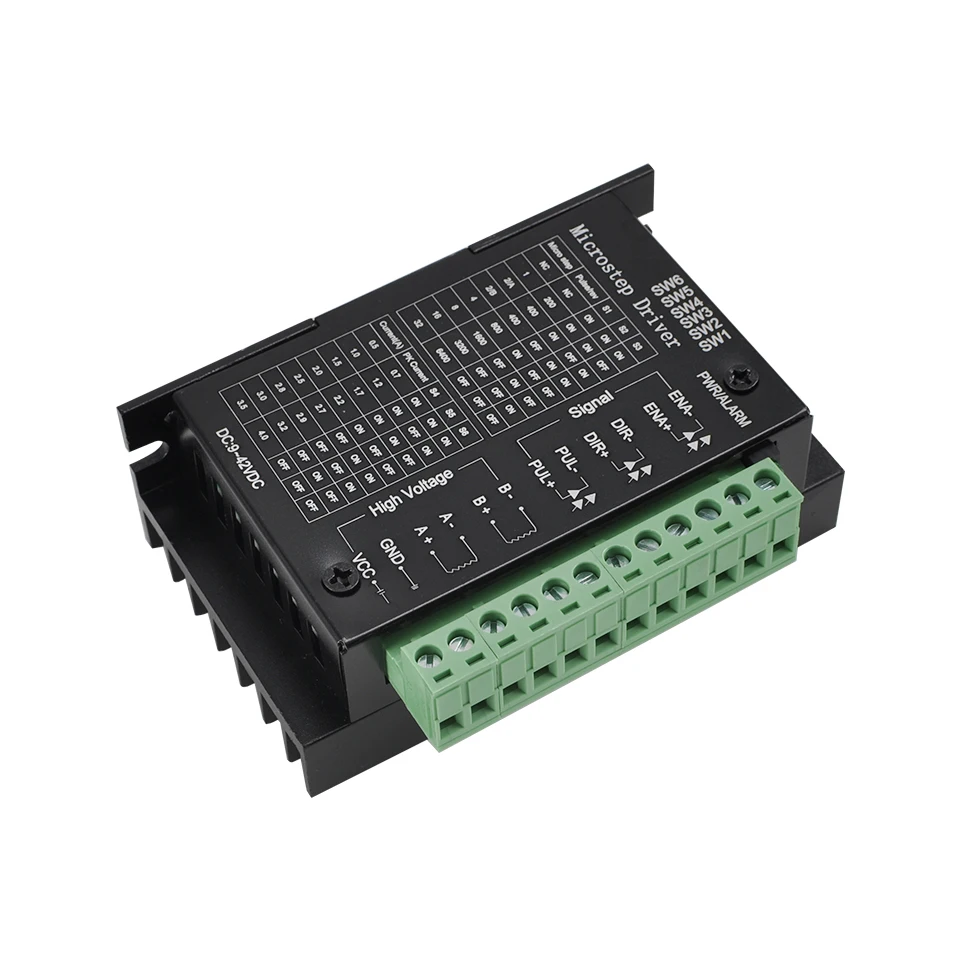 

5pcs/lot TB6600 Stepper Motor Driver DC 9-42V Motor Driver For Nema17 Stepper Motor 42/57 Motor 3D Printer