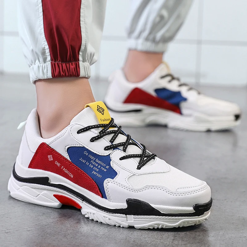 Trend Design Breathable Men's Sneakers Sports Running Shoes Chaussures de course Jogging Shoes Zapatillas Hombre Deportiva