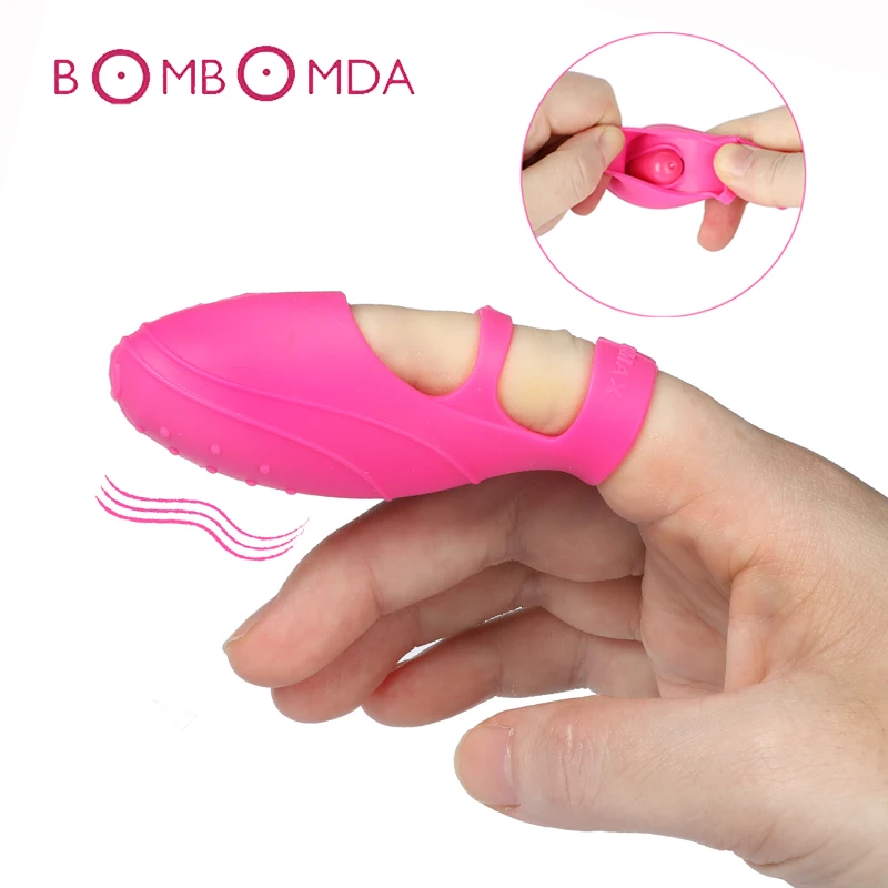 sd finger Waterproof Black Silicone Toys