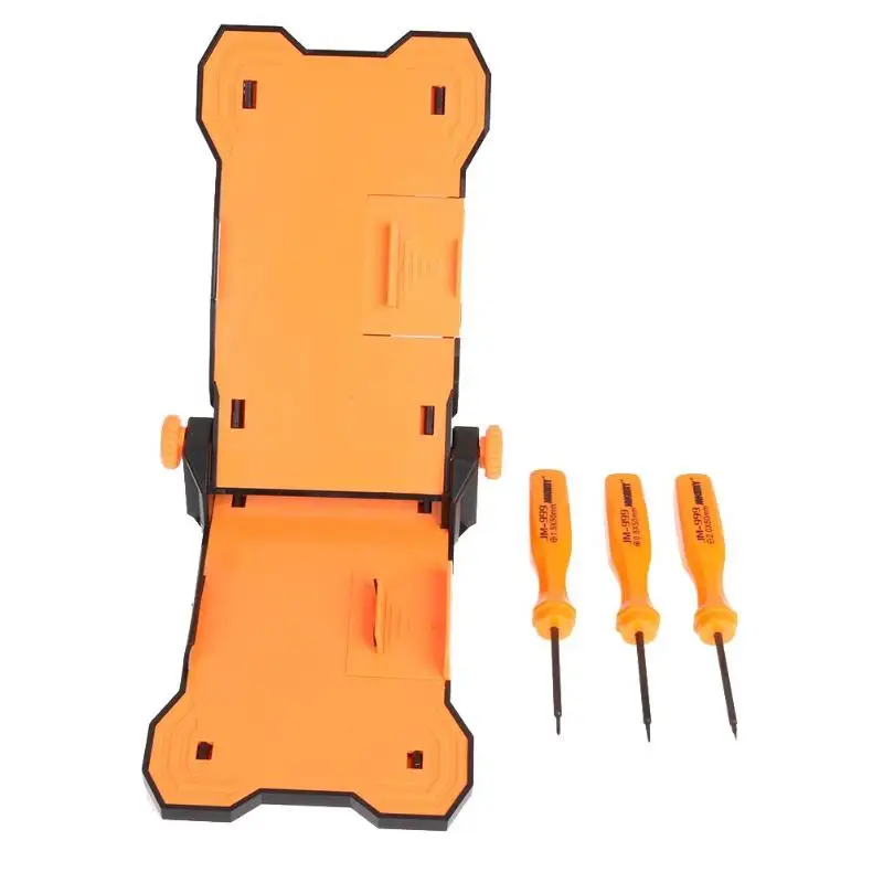 

JAKEMY JM-Z13 4-in-1 Repair Holder Mobile Phone Repairing Tool Adjustable Fixed Screen Holder with Different Screwdriver Models