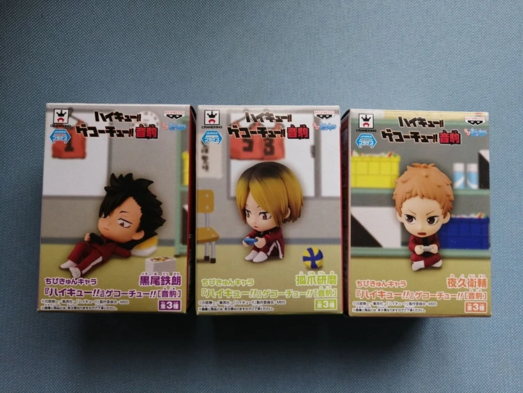 Новое поступление, оригинальная Высококачественная фигурка японского Аниме haikyuu box Q version, детские игрушки для девочек