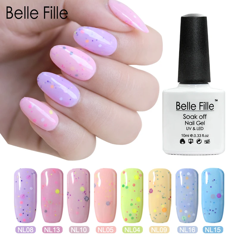 Belle Fille лак для ногтей сладкий сыр УФ-гель маникюра сырный гель Конфеты Дизайн