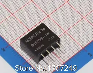 

Free shipping 20pcs New original MORNSUN Isolated power module B0505S-1WR2 B0505S-1W B0505S SIP-4 DC-DC 5V turn 5V