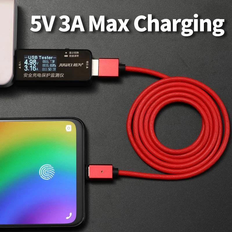 MANTIS 3A Type C Magnetic USB Cable 1M Fast Charging for iPhone XR XS Max Micro USB Magnet Charger Phone Data Cables for Xiaomi MANTIS 3A Type C Magnetic USB Cable 1M Fast Charging for iPhone XR XS Max Micro USB Magnet Charger Phone Data Cables for Xiaomi