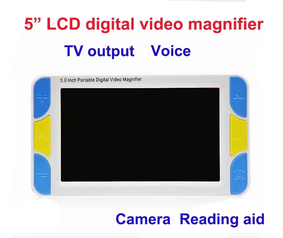 " ЖК-видео лупа с низким зрением, прибор для чтения, увеличительная камера, электронный прибор для чтения, цифровая портативная настольная Лупа
