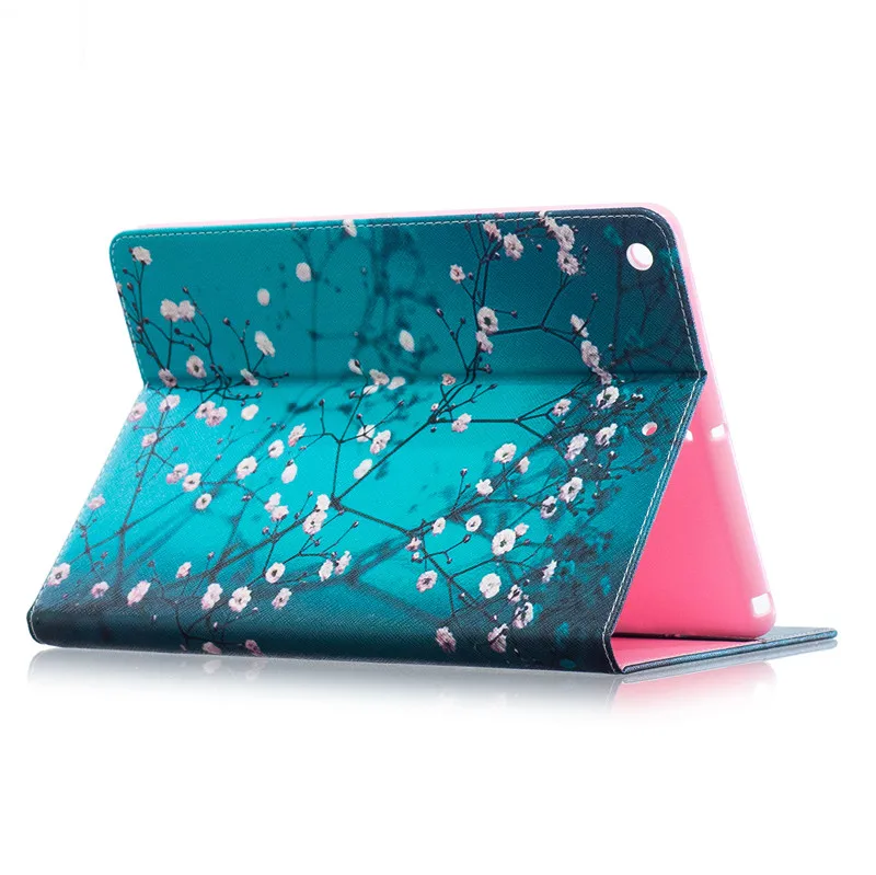 Модные покрашенная Крышка корпуса для Apple, iPad 9,7 5th 6th поколения принципиально A1822 A1954 бумажник подставка, гнездо для карточек