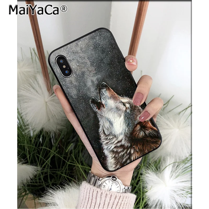 wild snow wolf mountain