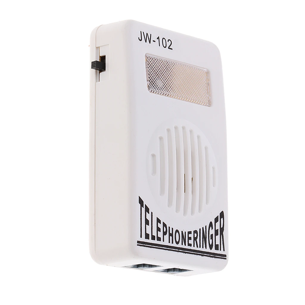 

Telephone Phone Ring Amplifier Amplified Ringer with Strobe Light Flasher