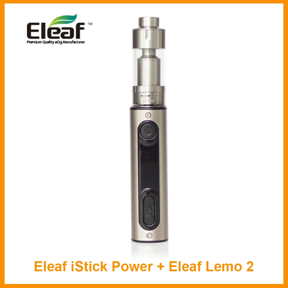 

Original Eleaf iStick Power /iPower 80W TC Mod Built in 5000mAh Battery And Eleaf Lemo 2 Atomizer 3.8ml eliquid 510 Thread