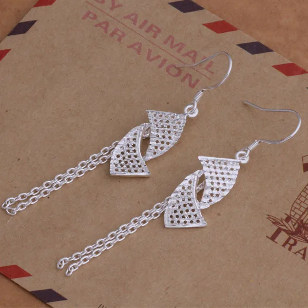

wholesale High quality silver Fashion jewelry errrings WE-040