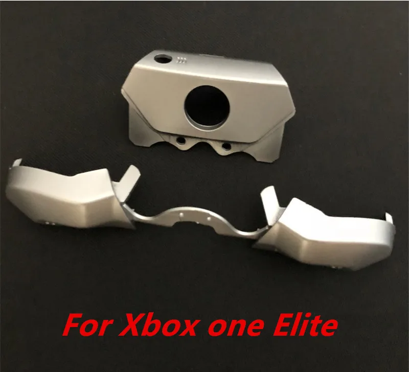 

Silver LB RB Trigger Bumper Button & Guide On/off Guide Jack Port Surround Home Buttons For XBOX One Elite Controller 3.5mm jack