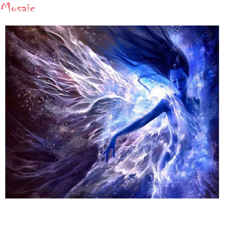 

5D diy Diamond Embroidery fairy 3d Diamond Painting custom photo 3d Cross Stitch Full Mosaic Square Rhinestones Needleworks