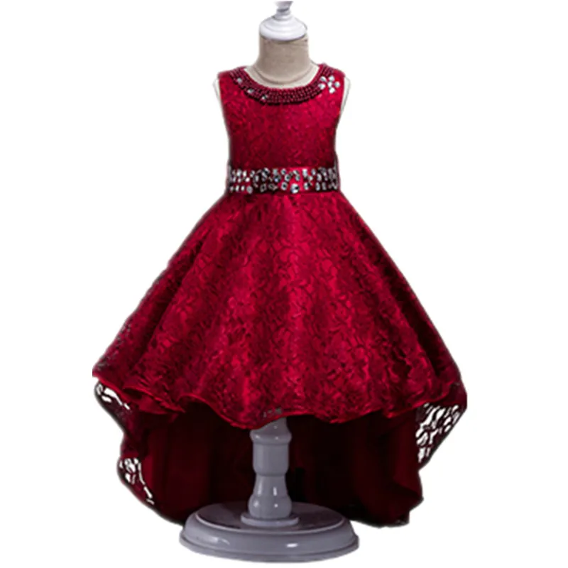 От 3 до 14 лет для девочек-подростков Vestido 2018 платья девочек элегантные праздничные