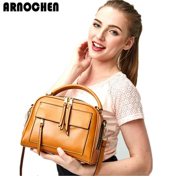 

Genuine Leather Bag Luxury Handbags Women Bags Designer High Quality Crossbody Bags For Women Messenger Bags bolsas WYQ103