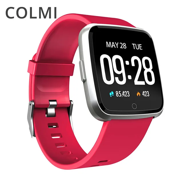 colmi smartwatch waterproof wearable device heart rate monitor blood pressure oxygen color display smart watch for android ios