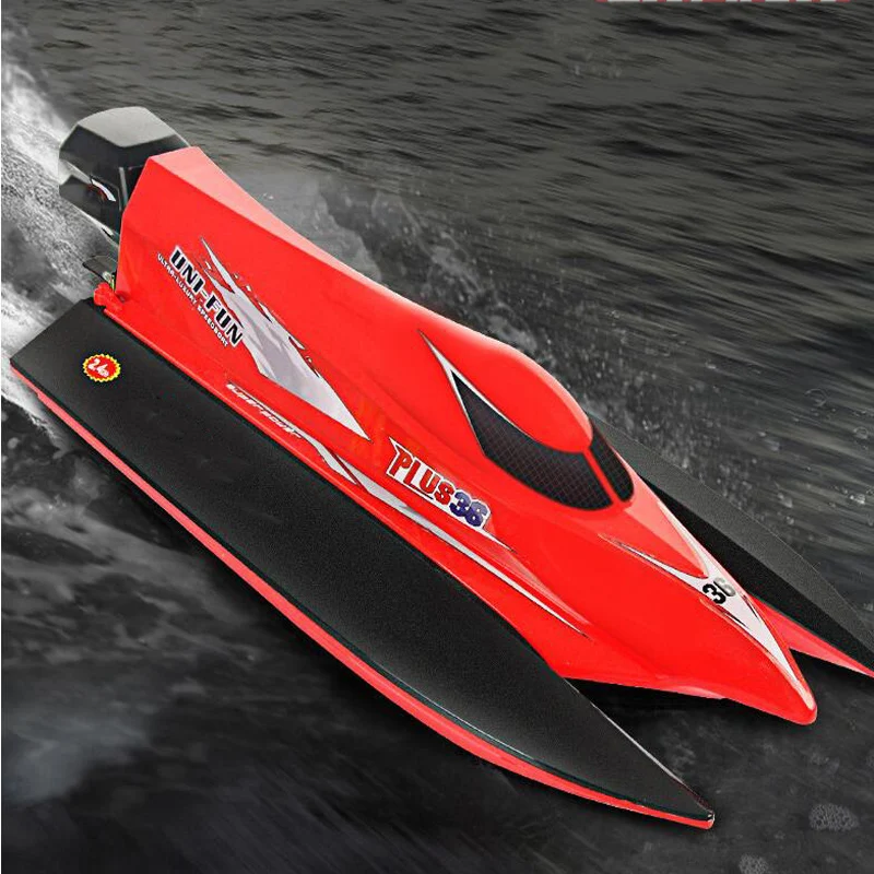 

Remote Control Speedboat Charge Racing Boat 2.4G Charging High Speed Competitive Ship ModelElectric Children'sToy Yacht Gift