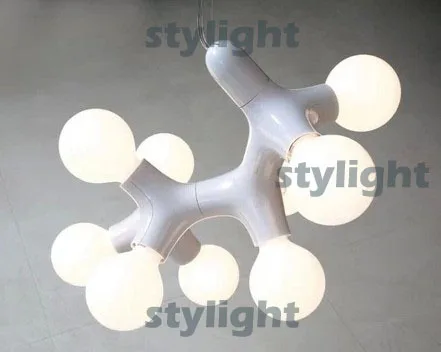 

Modern light Molecular Chain DNA Triple Chandelier 9 heads DNA pendant lamp dinning room living room pendant lamp Buro Fur Form