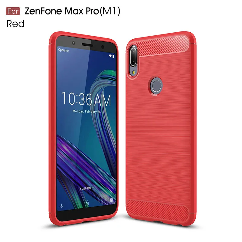 carbon fiber silicone case zenfone max pro zb601kl (17)