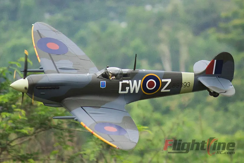 Летная линия RC самолет размах крыльев 1600 мм Spitfire 1,6 м второй мировой войны Самолет RC модель самолета Модель PNP или PNP Без ESC