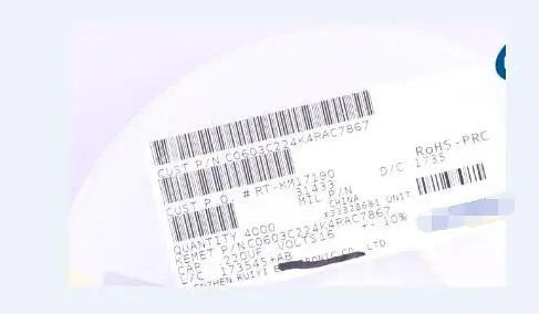 

Free Shipping 4000pcs/LOT C0603C224K4RAC7867 CAP CER 0.22UF 16V X7R 0603 new and original Fuse