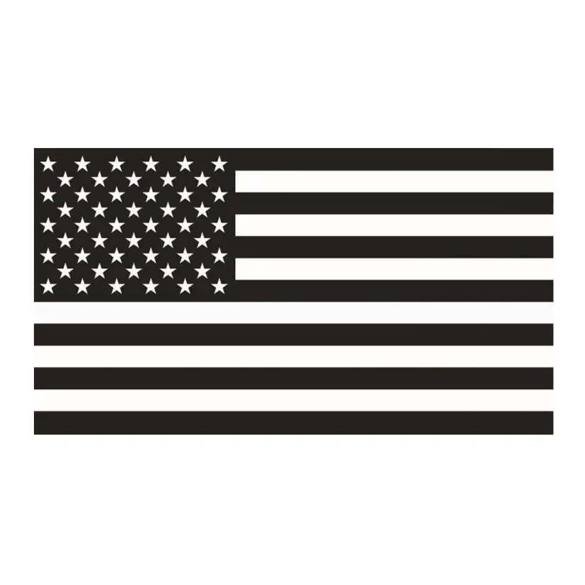 Car styling Car Stickers Flags Sticker Decal American Flag Stickers for