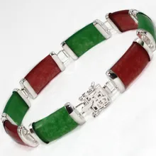 Серебряные ювелирные изделия натуральный многоцветный браслет с драгоценными камнями Серебряный браслет из кварца Серебряные широкие часы крылья для стерлингового серебра-ювелирные изделия