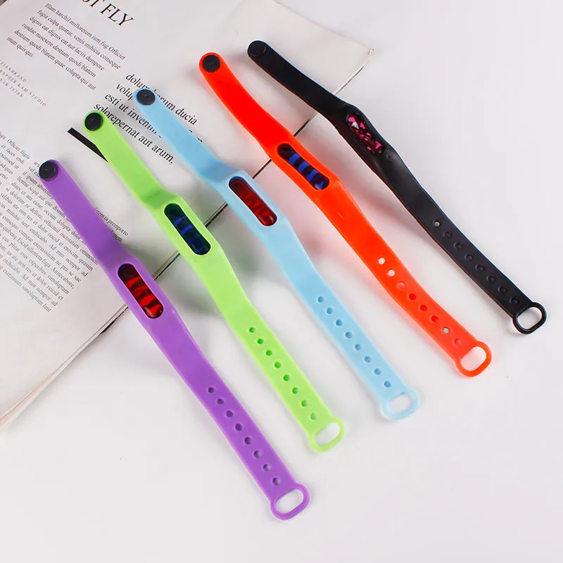 Mosquito Killer Silicone Wristband Summer Mosquito Repellent Bracelet