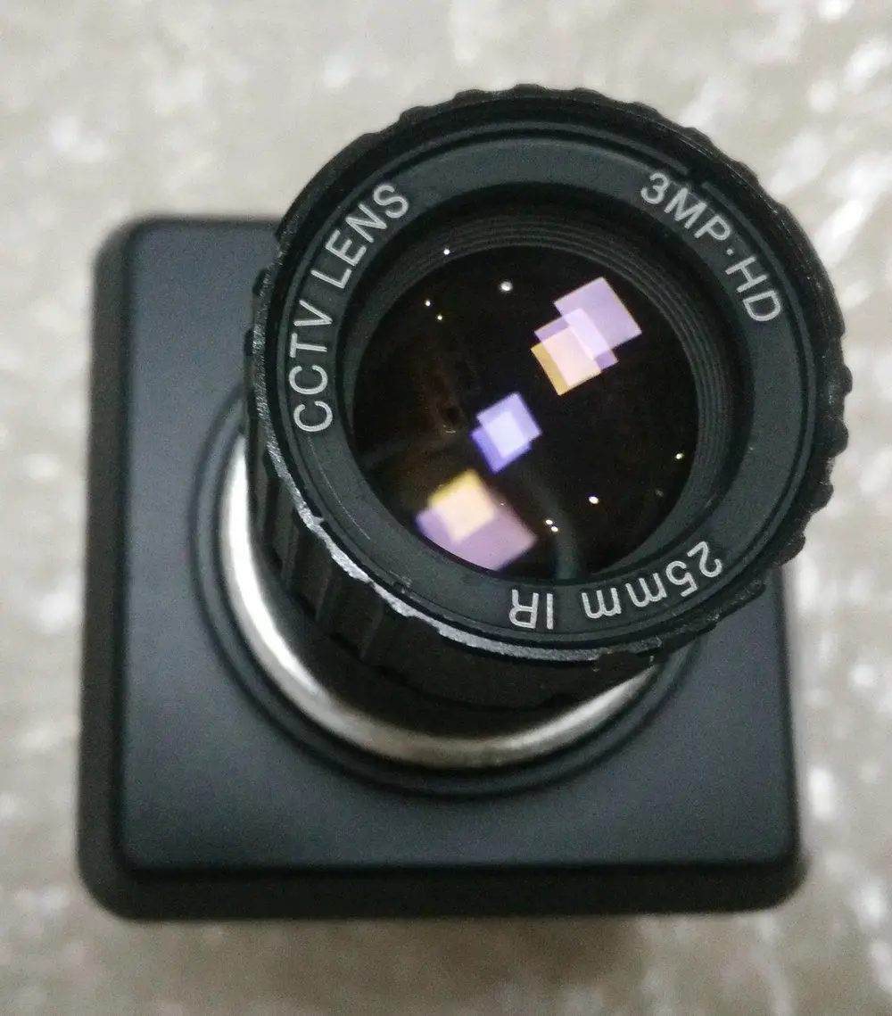 DIY прицел ночного видения объектив камеры видеонаблюдения промышленная цифровая камера ccd 25 мм 30 мм для монокуляр/Rfilescope