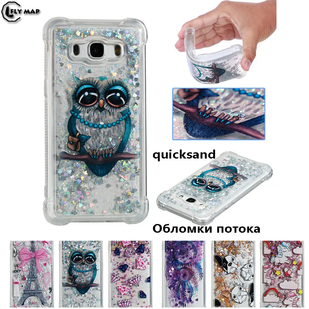 Чехол с изображением единорога совы для Samsung Galaxy J5 2016 j510 J510F J510H SM-J510F SM-J510H