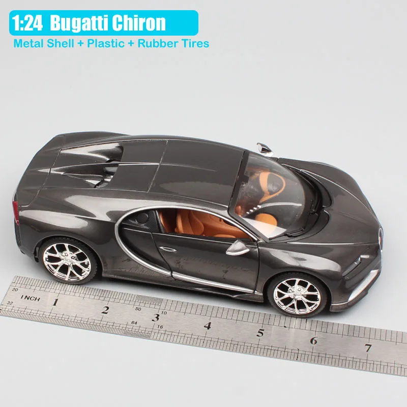 Maisto 1:24 Small Scale bugatti chiron Automobiles sport auto supercars racing metal diecast model toy replica car for collector