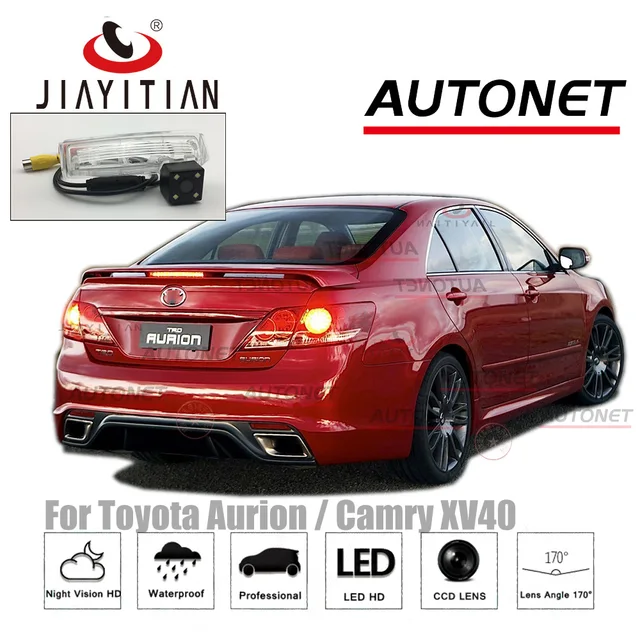 Jiayitian Rear Camera For Toyota Aurion Camry Xv40 2007 2008 2009 Jiayitian Rear Camera For Toyota Aurion Camry Xv40 2007 2008 2009 2010 2017 Ccd Night Vision Backup License Plate
