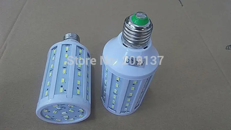 Бесплатная доставка E27 B22 E14 5730 SMD Светодиодная кукурузная Лампа DC 12V 10W 15W Высокая