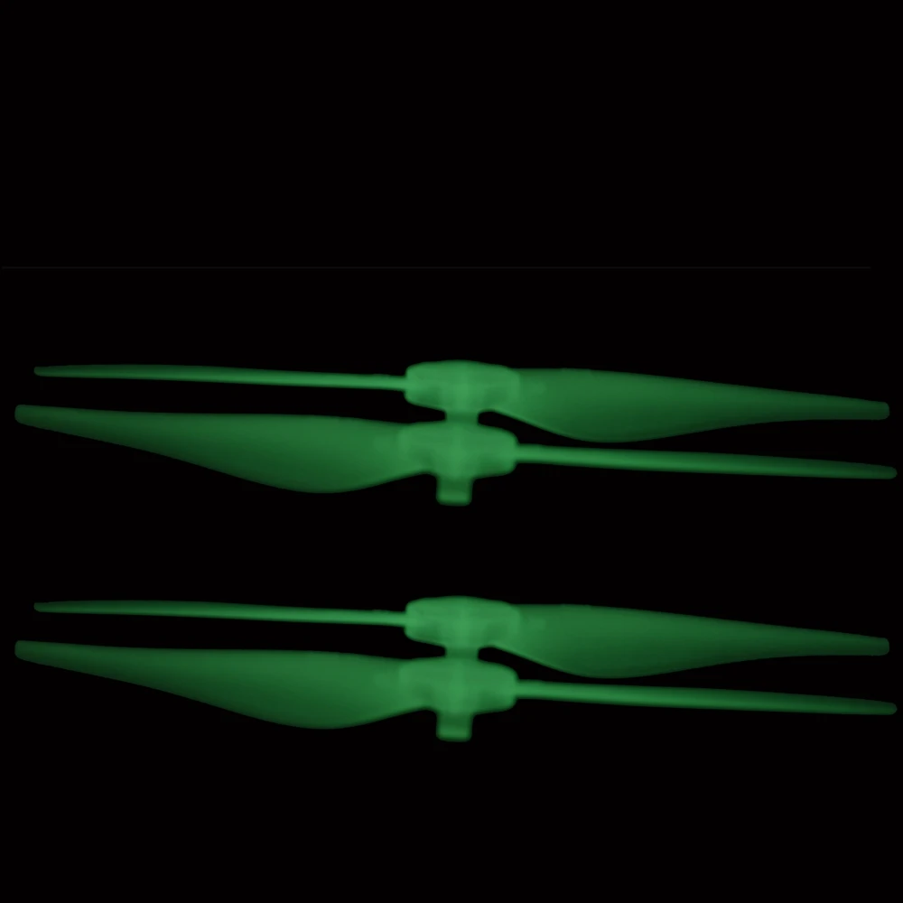 2 пары сменных пропеллеров для ночного полета, ФЛУОРЕСЦЕНТНОЕ лезвие 5332 S, реквизит для DJI Mavic air Drone, аксессуары, запасные части для крыла