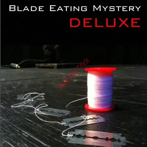 Blade Eating Mystery Deluxe (Gimmicks) сценическая магия магический трюк для вечеринок|Волшебные