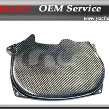 Автомобильный Стайлинг из углеродного волокна Cam зубчатый ремень крышка подходит для 1996-2005 evotion Evo 4 5 6 7 8 4G63 CT9A крышка камеры двигателя