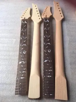 

09017 Nice 2 pieces of unfinished-electric Guitar Necks 22Frets and 24Frets