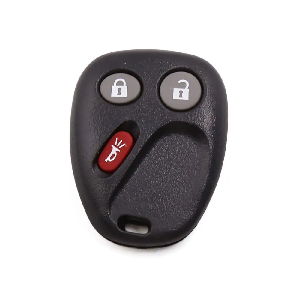 

Adeeing 2pcs Remote Key Fob Uncut 3 Button Key Replacement for Chevrolet LHJ011 remote featuring lock unlock panic options r30