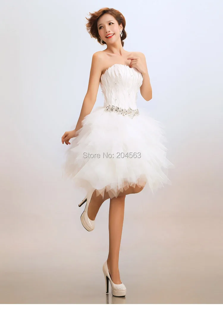

Free Shipping In Stock Lovely Ball Gown with Crystals and Ruffle Skirt any size/colour