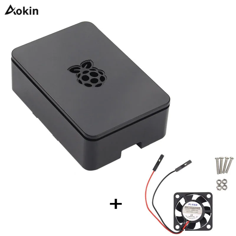 

For Raspberry Pi 3 B+ Case, Enclosure Case Cover Couqe with Cooling Fan sfor Raspberry Pi 3 Model B + Plus,PI 3 / 2