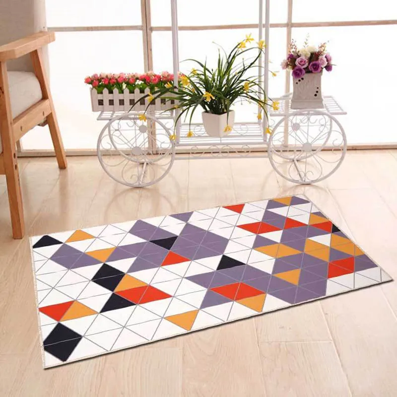 Современные Простые ковры геометрической формы, гостиная, спальня, 3D принт, ковер, журнальный столик, кабинет, прикроватная напольная коврик/ковры, домашний декор