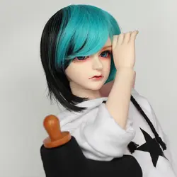 Cateleya BJD SD кукла волос 1/3 1/4 1/6 красивый стиль фиолетовый парик высокое качество высокое температура волокно производства Colorblock парик