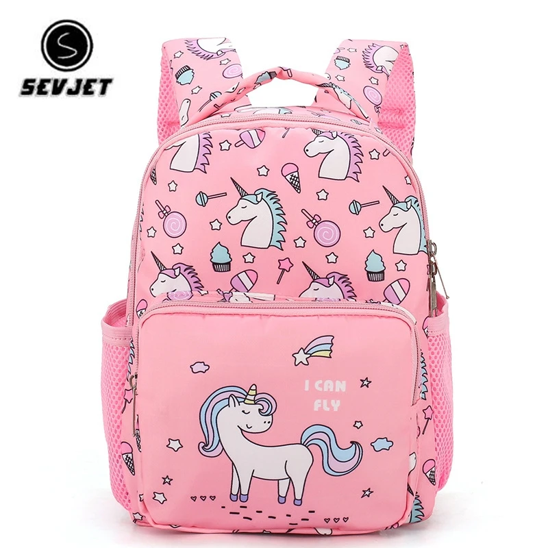 

New Cute Cartoon Children School Bags For Girls Boys Kids Backpacks Kindergarten Schoolbags Unicorn Kids Bag Mochila Infantil