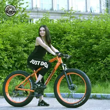 Love Freedom 7/21/24/27 vitesse VTT 26*4.0 gros pneu vélos amortisseurs vélo livraison gratuite vélo de neige